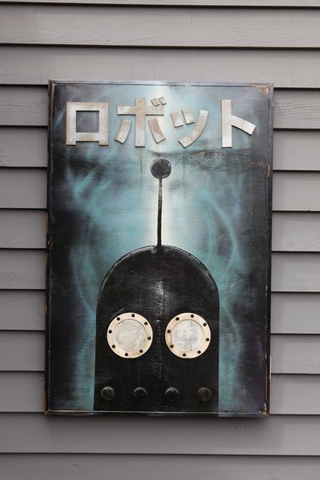 Illustration for article titled The Posters Your Robot Companion Wants To Hang On Its Walls